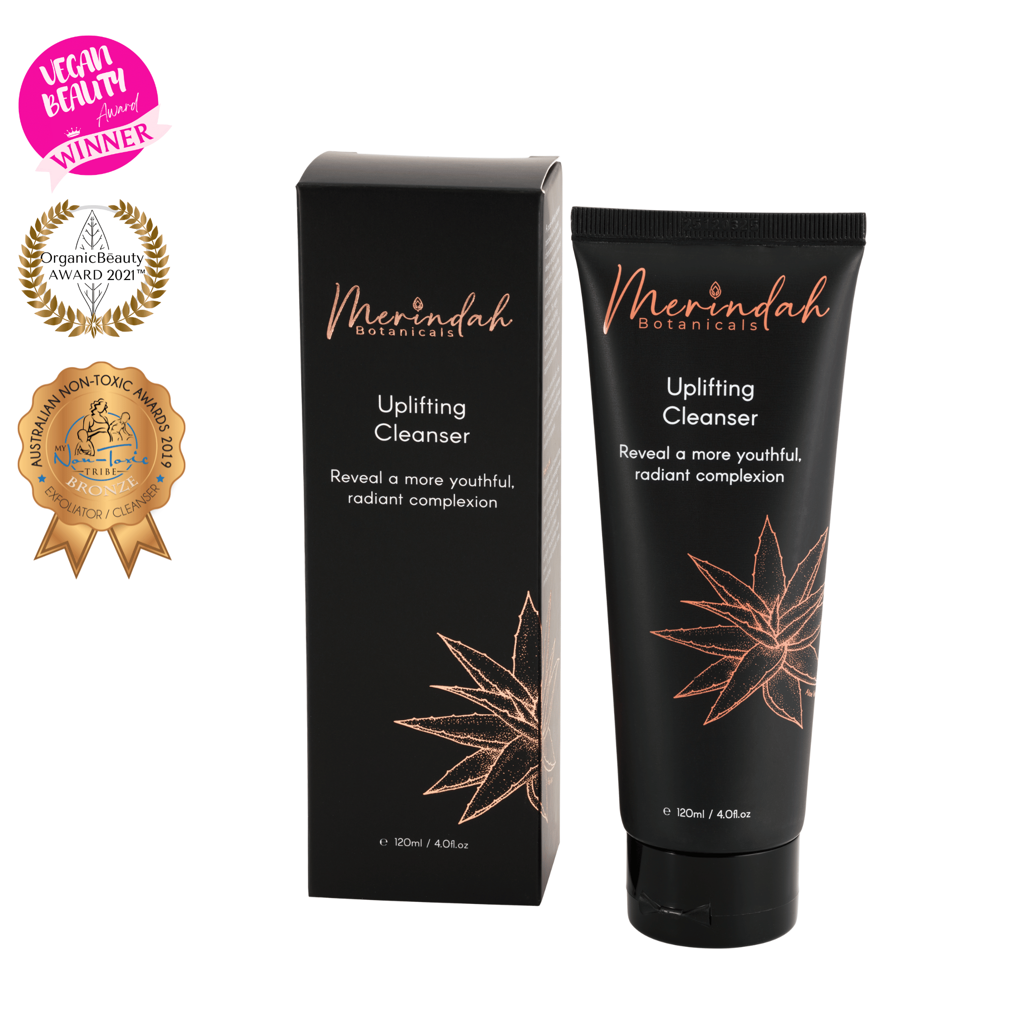 Uplifting Cleanser – gentle natural face wash for sensitive skin