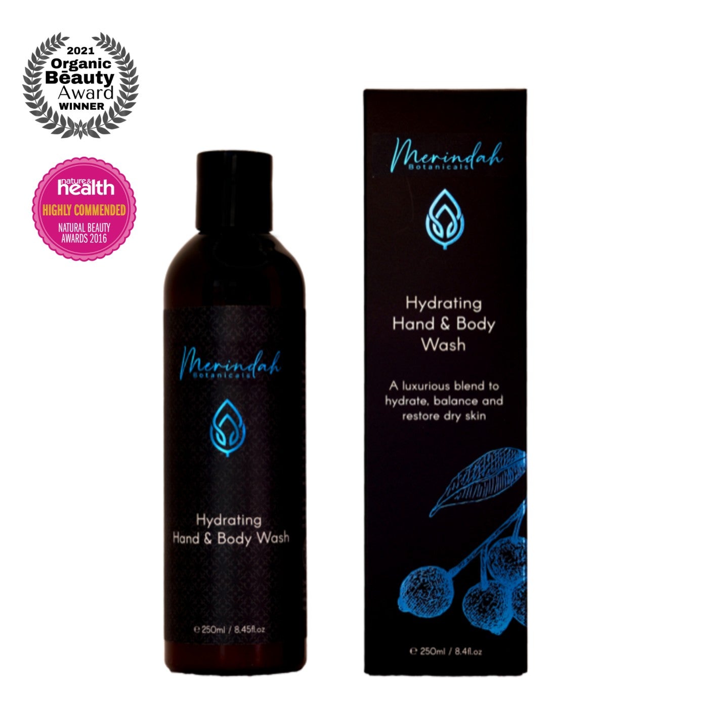 Hydrating Hand &amp; Body Wash - Merindah Botanicals